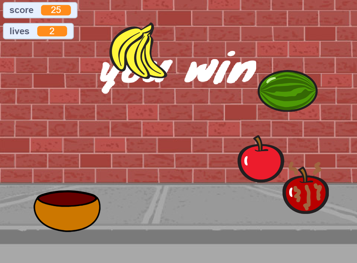 catch the fruit